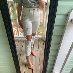 Abercrombie & Fitch super high rise jeans!